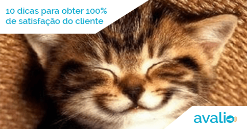 100% de satisfação dos clientes